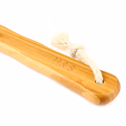 Body Brush Back Scrubber - Long Handle Bath Shower Brush - Natural Bristles Dry Skin Exfoliating Cellulite Brush Bamboo Wood - Back Brush - Shower