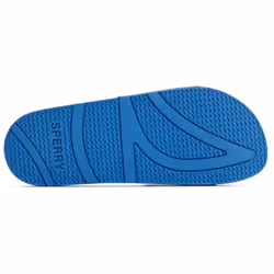 ) Sperry Freeboard Men's Blue Slides - Blue, 6 (Adults'