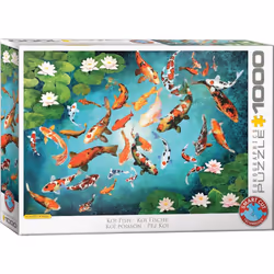 Koi Fish Carp 1000pc Jigsaw Puzzle by Eurographics