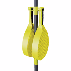 Swingball 7280 Pro All Surface, Black and Yellow