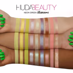 Huda Beauty Neon Green Obsessions Eyeshadow Palette