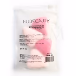 Huda Beauty Mini Powder Puff Set