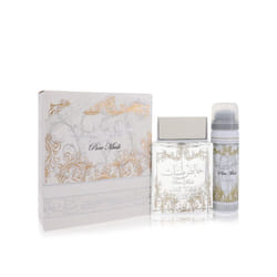 Pure Musk by Lattafa for Men - 2 Pc Gift Set 3.4oz EDP Spray, 1.7oz Perfumed Spray