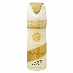 Lattafa Oud Mood Perfumed Deodorant Spray  6.67 Ounce Unisex
