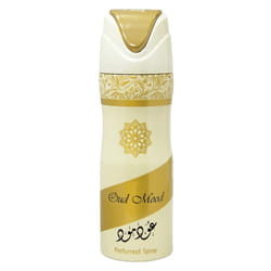 Lattafa Oud Mood Perfumed Deodorant Spray  6.67 Ounce Unisex