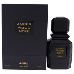 Ajmal Amber Wood Noir - 3.4 oz EDP Spray