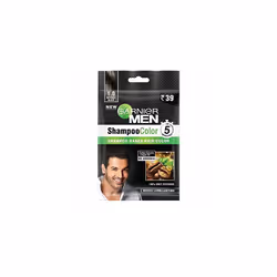 2 X Garnier Men Hair Dye Shampoo In To Hair Colour 1.0 Natural Black x2 Boxes Expiry Date Nov23