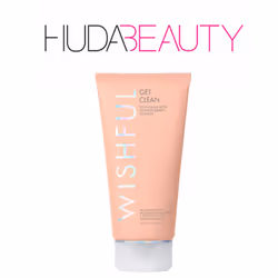 HUDA BEAUTY WISHFUL Get Clean 2% PHA & Sea Moss Foaming Cleanser 50ml