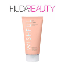 HUDA BEAUTY WISHFUL Get Clean 2% PHA & Sea Moss Foaming Cleanser 50ml