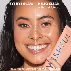 HUDA BEAUTY WISHFUL Get Clean 2% PHA & Sea Moss Foaming Cleanser 50ml