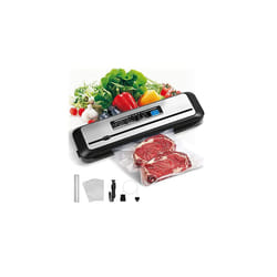 Vacuum Sealer Machines,80kpa one-touch Automatic food preserving machine with sealer Bags storage and built-in cutter,vacuum packer machine for Sous