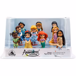 Figurines Disney Animators' Collection Deluxe Figure Play Set of 10