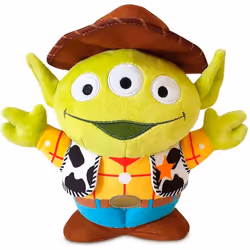 Tbhoutouer Buy now Toy Woody Three Eyes Alien plush toy 20 cm