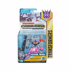 Hasbro Transformers Cyberverse Fusion Mace Warrior Class Megatron Action Figure