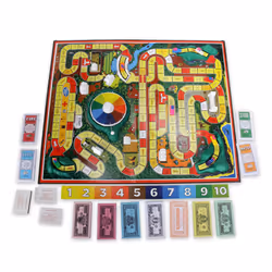 Hasbro The Game of Life Junior Board Game Family Board Game Fun