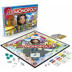 Official Monopoly Board Game Ms Mme - Hasbro  Women Make more then Men