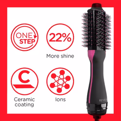 REVLON Salon One-Step Hair Dryer and Volumiser for Medium to Short Hair, RVDR5282UKE