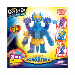Heroes of Goo Jit Zu Deep Goo SEA KING HYDRA Figure With Triple Attack Light And Sound