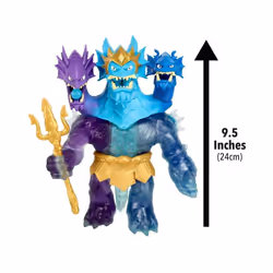 Heroes of Goo Jit Zu Deep Goo SEA KING HYDRA Figure With Triple Attack Light And Sound