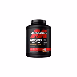 MuscleTech Nitro Tech 100 percent Whey Gold Strawberry Shortcake 5lbs EU RB