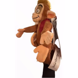 Aladdin Abu Monkey snuggle snapper soft plush toy
