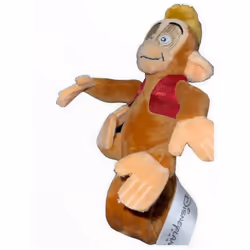 Aladdin Abu Monkey snuggle snapper soft plush toy