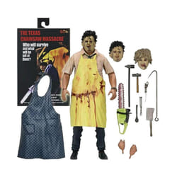 NECA Texas Chainsaw Massacre 50th Anniversary Ultimate Leatherface 7-in Action Figure