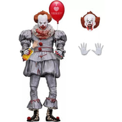 IT Pennywise Exclusive Horror 7" Figure Bloody I Love Derry Balloon