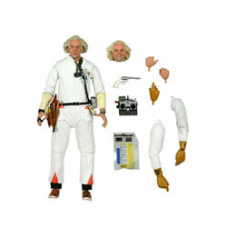 NECA Back to the Future Doc Brown (1985) Hazmat Suit 7" Action Figure