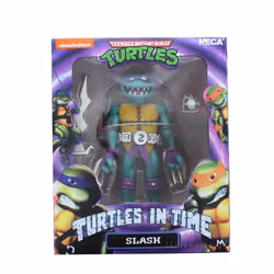 NECA Teenage Mutant Ninja Turtles in Time Series 1 Slash 7" Action Figure