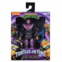 NECA Teenage Mutant Ninja Turtles in Time Series 1 Foot Soldier 7" Action Figure