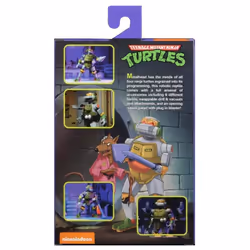 Neca Teenage Mutant Ninja Turtles Animated - Ultimate Metalhead 7 Inch Scale Action Figure