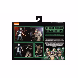 NECA Teenage Mutant Ninja Turtles Casey Jones and Raphael 7 Inch Scale Action Figure 2 Pack
