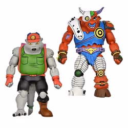 Teenage Mutant Ninja Turtles Dirtbag and Groundchuck 2x Action Figures