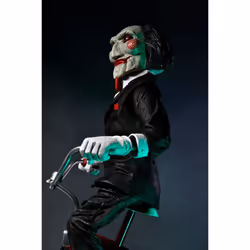 official NECA SAW Billy the Puppet on Tricycle Action Figure Sound