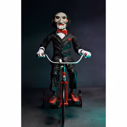 official NECA SAW Billy the Puppet on Tricycle Action Figure Sound