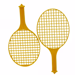 Oypla 2 Player Garden Swing Tennis Ball & Bat Game Set