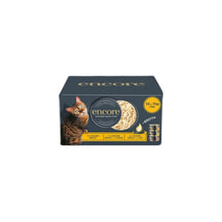 Encore 100% Natural Wet Cat Food Multipack Chicken Selection in Broth (Pack of 32 x 70g Tins)