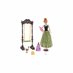 Disney Frozen Anna Deluxe Singing Doll Set