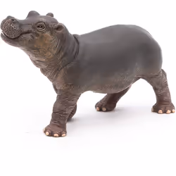 Papo 50052 Hippopotamus calf WILD ANIMAL KINGDOM Figurine, Multicolour