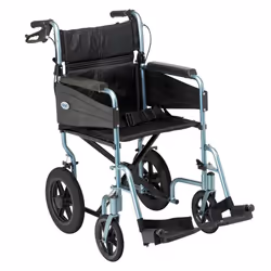 Days Escape Wheelchair Lite, Lightweight with Folding Frame, Mobility Aids, Comfort Travel Chair with Removable Footrests, St ...