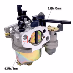 Carburetor Compatible with Coleman Powersports 196cc CT200U CT200U-EX Trail 200 Mini Bike Baja HT65 WR65 Carb with Gaskets Fuel Line Filter