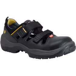 Ejendals Jalas 3100 Monza Grip, Unisex, Adult, Black, Grey, Yellow, Rubber, Leather, Polyurethane (PU), Ethylene-Vinyl Acetat ...