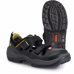 Ejendals Jalas 3100 Monza Grip Unisex Adult Black, Grey, Yellow
