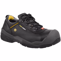 Ejendals 1538 Terra, Unisex, Safety shoes, Black, Grey, Yellow, Polyurethane (PU), Rubber, PU leather, Aluminium