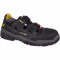 Ejendals 1510 Antislip, Unisex, Safety shoes, Black, Grey, Yellow, Polyurethane (PU), Rubber, PU leather, Aluminium
