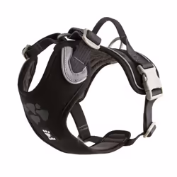 Hurtta 933398, Dog, Pulling harness, XXL, Black, Monochromatic, 90 cm
