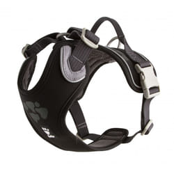 Hurtta 933398 XXL Black Dog Pulling harness