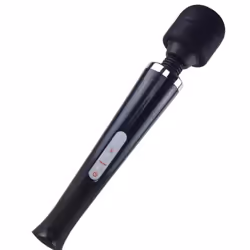Huge Magic Wand Vibrators for Women, USB Charge Big AV Stick G Spot Massager Clitoris Stimulator - black