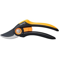 Fiskars Plus P521 pruning shears Bypass Black, Orange